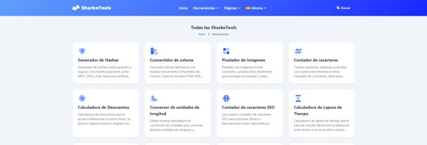 SharkeTools Web
